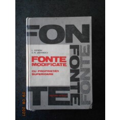 L. SOFRONI - FONTE MODIFICATE CU PROPRIETATI SUPERIOARE (1971, editie cartonata)