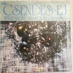 Csendes Éj Stille Nacht Music For Christmas disc vinyl lp muzica sarbatori 1976