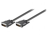 Cablu DVI-D 5m Negru, Goobay