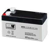ACUMULATOR STATIONAR AGM VRLA 12V 1.3AH MWS