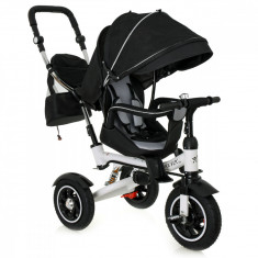 Tricicleta si Carucior pentru copii Premium TRIKE FIX V3 culoare Neagra FAVLine Selection foto