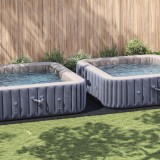 Copertina Piscina Dreptunghiulara vidaXL Neagra 820x420cm Plastic Protectie Impermeabila