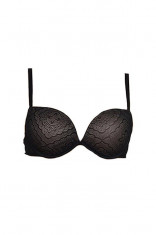 Sutien dama Wonderbra cu efect push up, maro foto