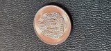 Romania 5 bani 1975 , luciu