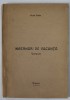 INSEMNARI DE VACANTA , versuri de AUREL MARIN , 1939 , TIRAJ 200 EXEMPLARE