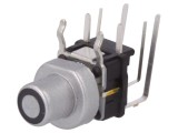 Comutator Tastatură SPST-NO cu LED Argintiu 12V