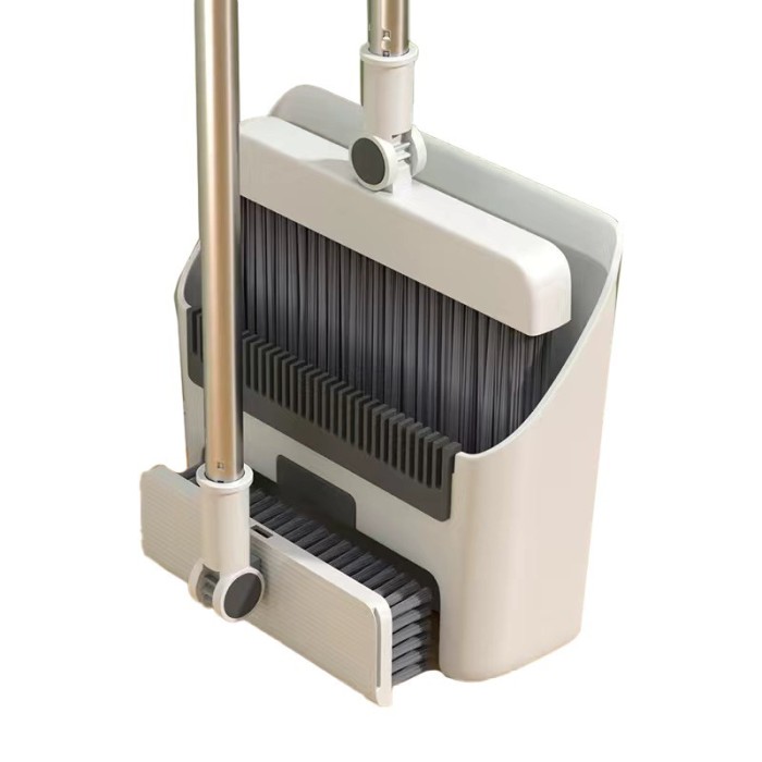 Matura Perie si Faras cu Coada Flippy, Set 3in1, cu Dinti de Pieptene pentru Curatare Matura, rotativ, pliabil, detasabil, Otel inoxidabil si Poliprop