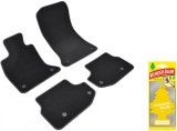 Covorase auto din mocheta Umbrella pentru BMW 5 [F10 F11] (2010-2013) + Odorizant Auto Bradut Wunder-Baum Vanillaroma