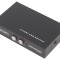 Hub USB 2.0 Negru cu 2 Porturi USB A și B