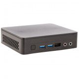 Mini PC Asus NUC 11 Essential Kit NUC11ATKPE cu procesor Intel&reg; Pentium&reg; Silver N6005 pana la 3.30 GHz, fara RAM, fara stocare, Intel&reg; UHD Graphics, N