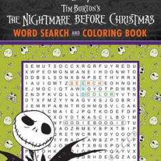 The Nightmare Before Christmas Word Search and Coloring Book