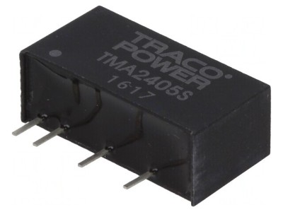 Convertor DC/DC 1W 24V la 5V 200mA SIP foto