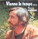 Vinil Pierre Domergue - Vienne Le Temps... LP 1971 Folk Pop Rock Disques Sel 33 RPM