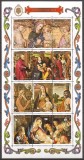AITUTAKI 1975 PICTURA CRACIUN ( bloc dantelat ) MNH