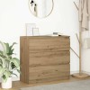 VidaXL Bufetă Stejar Artisan 80x35x76 cm Lemn prelucrat 861741