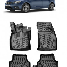 Set Covorase Auto Cauciuc dedicate Seat Leon III (2012-2020)