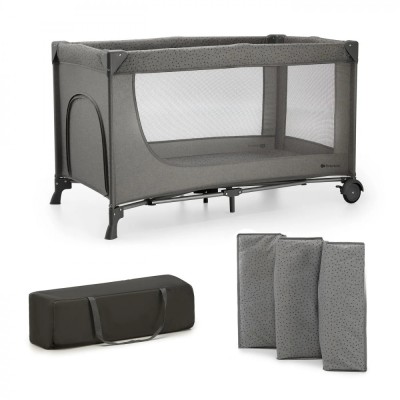 Patut Travel Kinderkraft Joy2, Fara Accesorii, Dark Grey foto