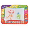 Covoras magic pentru desen reutilizabil, 58 x 78 cm, jucarie educativa fara mizerie, pentru unul sau mai multi copii, include carioci magice, multicol