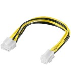 Cablu adaptor de alimentare PC ATX12 P4 4 pini tata la PCIe 8 pini