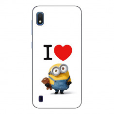 Husa Samsung Galaxy A10 Silicon Gel Tpu Model I Love Minions foto