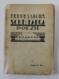 SCUT SI TARGA - POEZII de PERPESSICIUS , 1926 , * MINIMA UZURA
