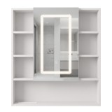 Dulap cu oglindă LED Rea Luna 70x80cm