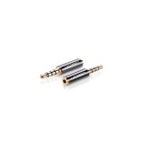 Adaptor Ugreen de la micro jack de 2,5 mm la mini jack de 3,5 mm negru (20502)