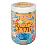 Cumpara ieftin Nisip Kinetic - albastru, 1 kg, Tuban