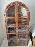 VITRINA LEMN TEC - Mid-Century Modern Danish Design - Cabinet Vintage 1960-70 - De Firma : DYRLUNG !, Biblioteca, Dupa 1950