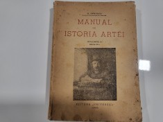 Manual de istoria artei vol.II si IV de G.Oprescu