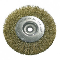 Perie sarma alama tip circular cu orificiu 150mm
