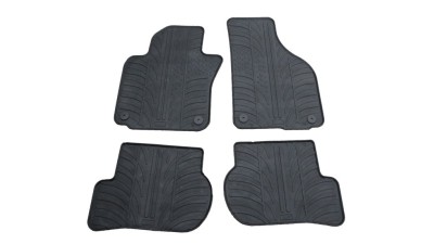 Set covorase auto din cauciuc Skoda Octavia 2 2004-2013, Negru, Gledring, 4 buc. foto