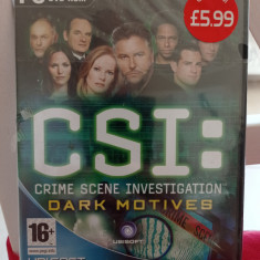 Joc PC - CSI - Crime Scene Investigation - Dark Motives SIGILAT