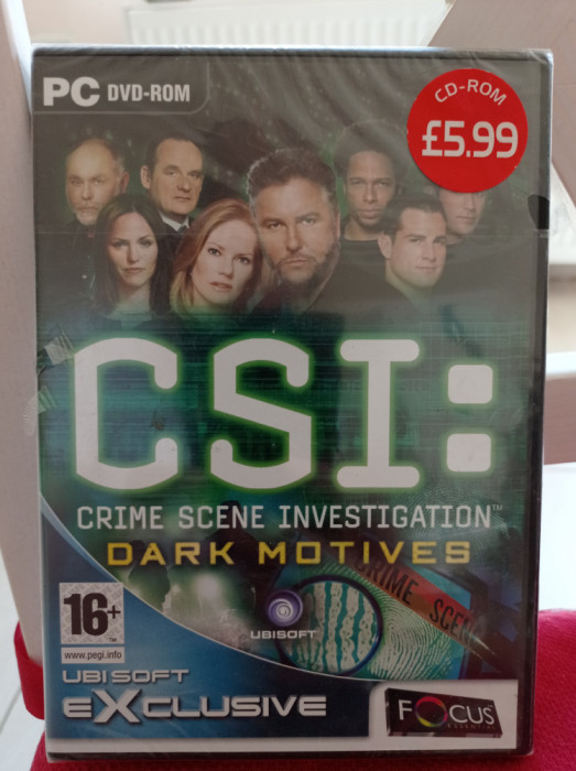 Joc PC - CSI - Crime Scene Investigation - Dark Motives SIGILAT