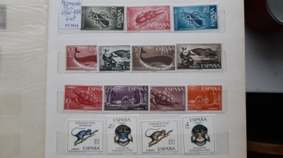 1960-1968-Fernando Poo 4 set-MNH foto