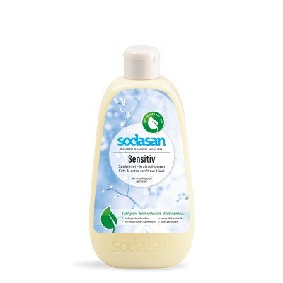 Detergent Vase Lichid Bio Sensitiv 500 ml Sodasan foto