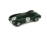 Macheta auto Jaguar C Type LeMans 1951 MOSS-FAIRMAN, 1:43 Brumm