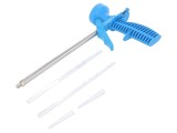 Pistol spumă montare Mat, plastic