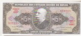 bnk bn Brazilia 5 cruzeiros (1964) unc