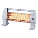 Radiator Podea Quartz, Reglaj Putere 400/800/1200W, Gri