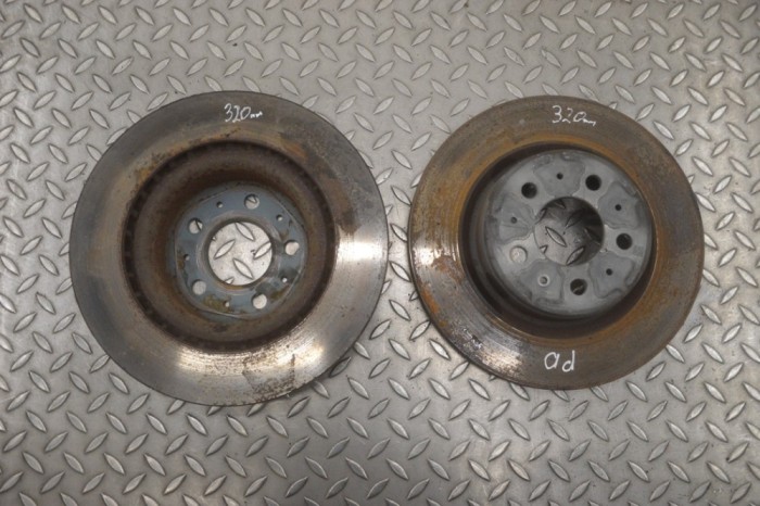 Set disc de fr&acirc;nă față TESLA MODEL 3 2020 OEM: 320MM 23879928