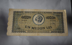 1000000 lei 1947 un milion lei - seria A .0958 foto