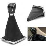 Cumpara ieftin Manson schimbator si nuca compatibil Ford Focus MK2 2005-2008, 2010-2012, 5 viteze Negru