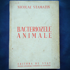 BACTERIOZELE ANIMALE - NICOLAE STAMATIN foto