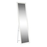 Cumpara ieftin Oglinda podea rama lemn alb auriu Laval 40x150 cm
