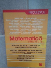 Simion Petre - Matematica, clasa a V-a (Editia: 2011) foto