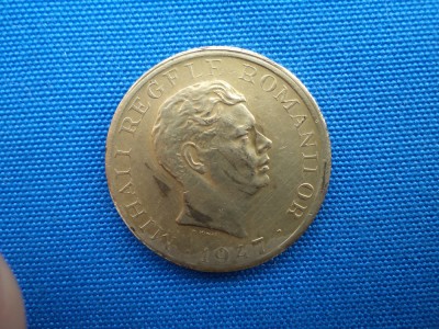 10000 LEI 1947 / VARIANTA CERC DUBLU PE AV MARGINE / FFRAR foto