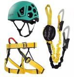 Cumpara ieftin Set Via Ferrata Hex Casca Azure
