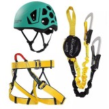 Set Via Ferrata Hex Casca Azure
