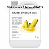 Pachet promotional Fertilizant cu NPK acizi humici si acizi fulvici pentru porumb Korn Energy M.E. 10 L 3+1